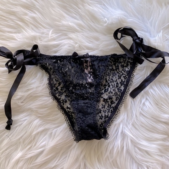 Agent Provocateur black lace tie panties - Picture 7 of 7